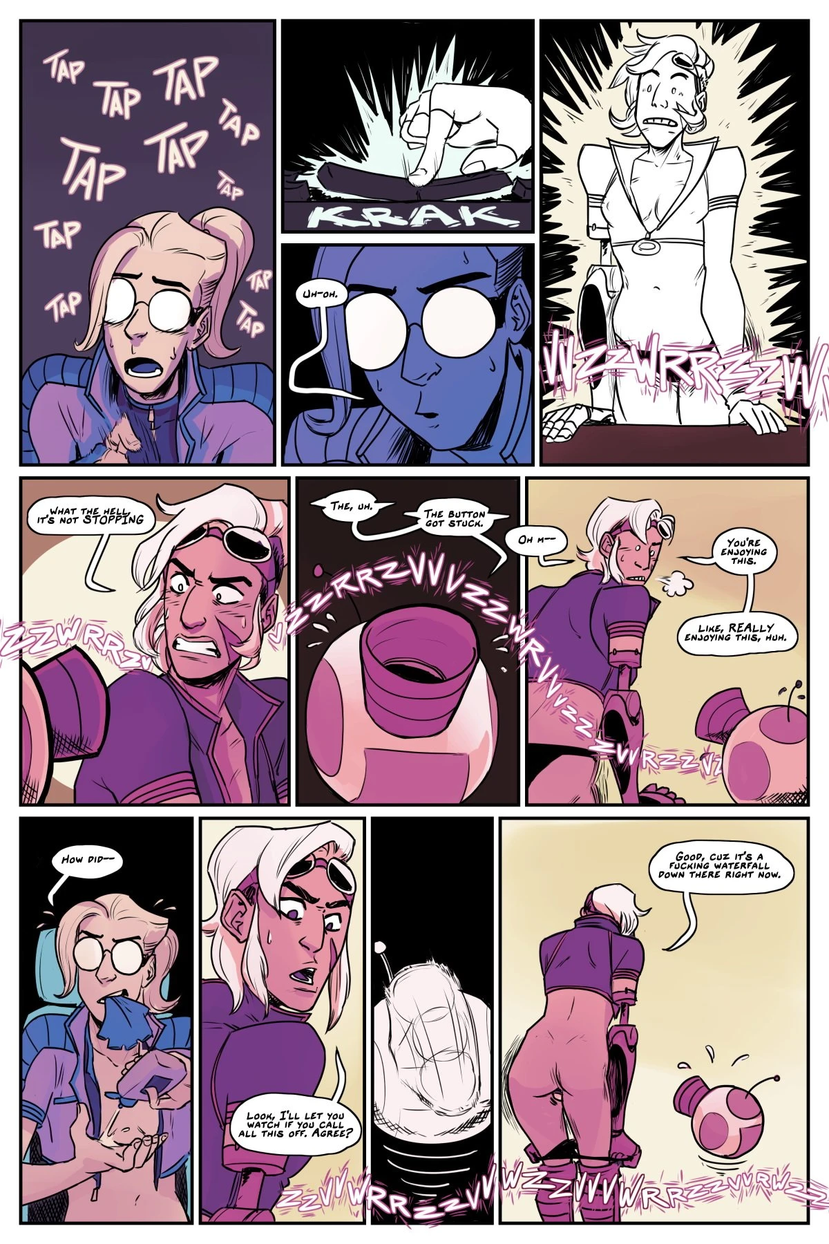 Tales From Planet XX Ch.2 -Remote Session porn comic picture 9