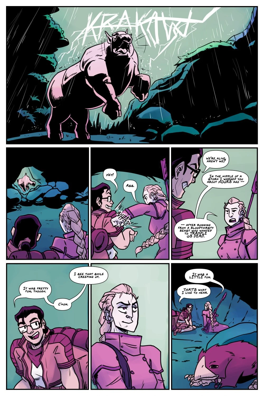 Tales From Planet XX Ch.3 - Heat & Humidity porn comic picture 4