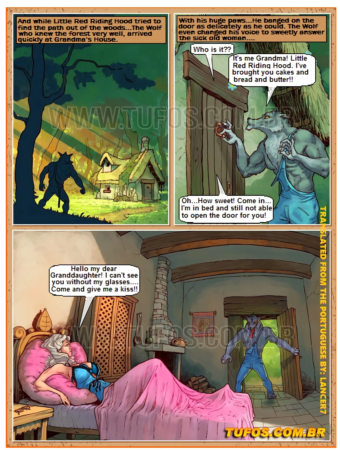Tales Grandma Doesn’t Tell 2: Little Red Riding Hood porn comic picture 5