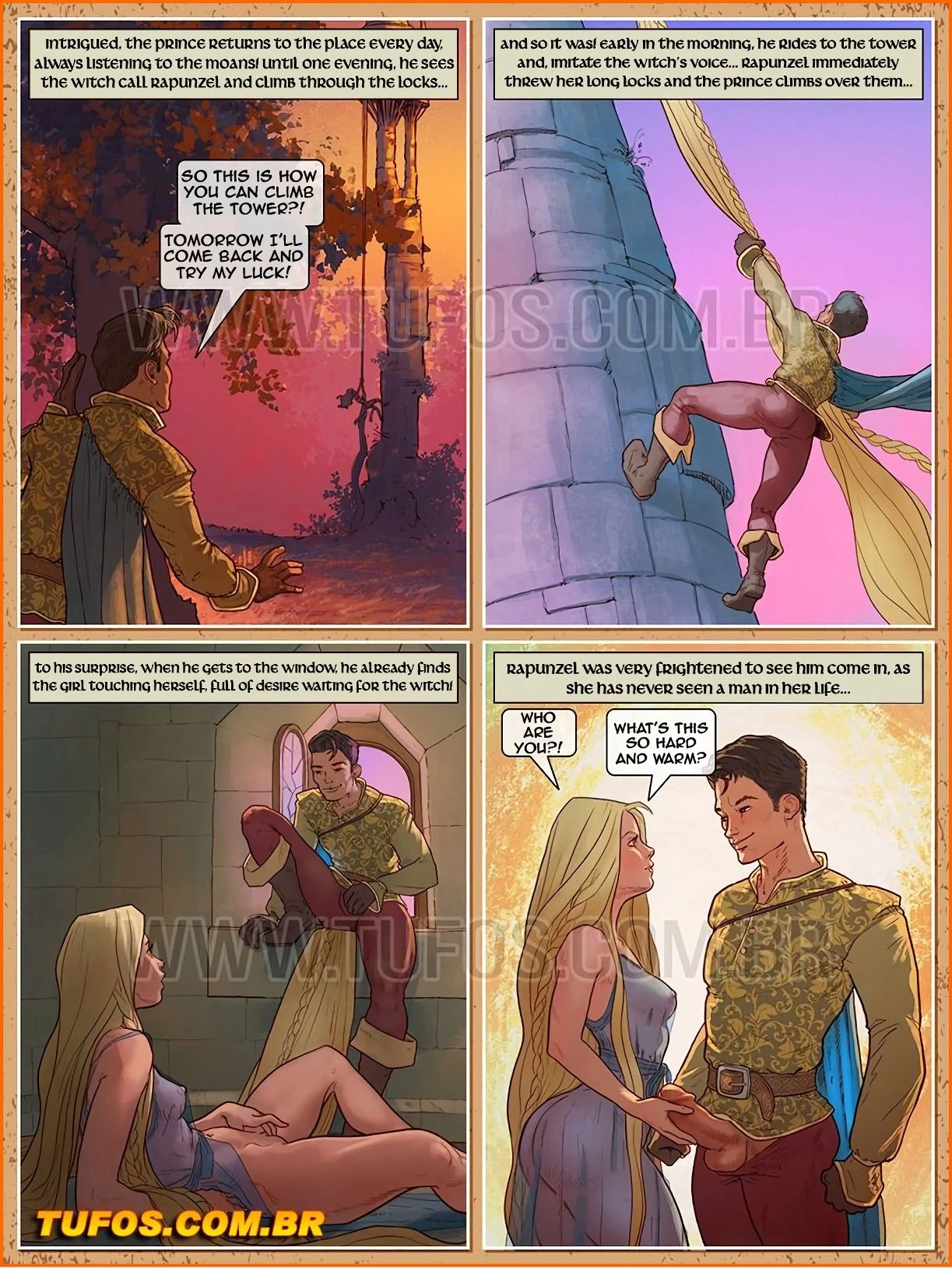 Tales Grandma Doesn’t Tell 3: Rapunzel porn comic picture 5