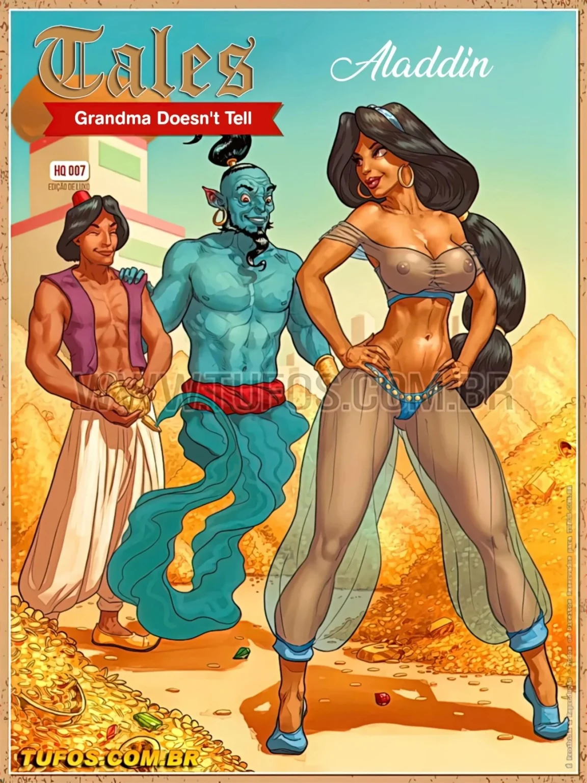 Tales Grandma Doesn’t Tell 7: Aladdin porn comic picture 1