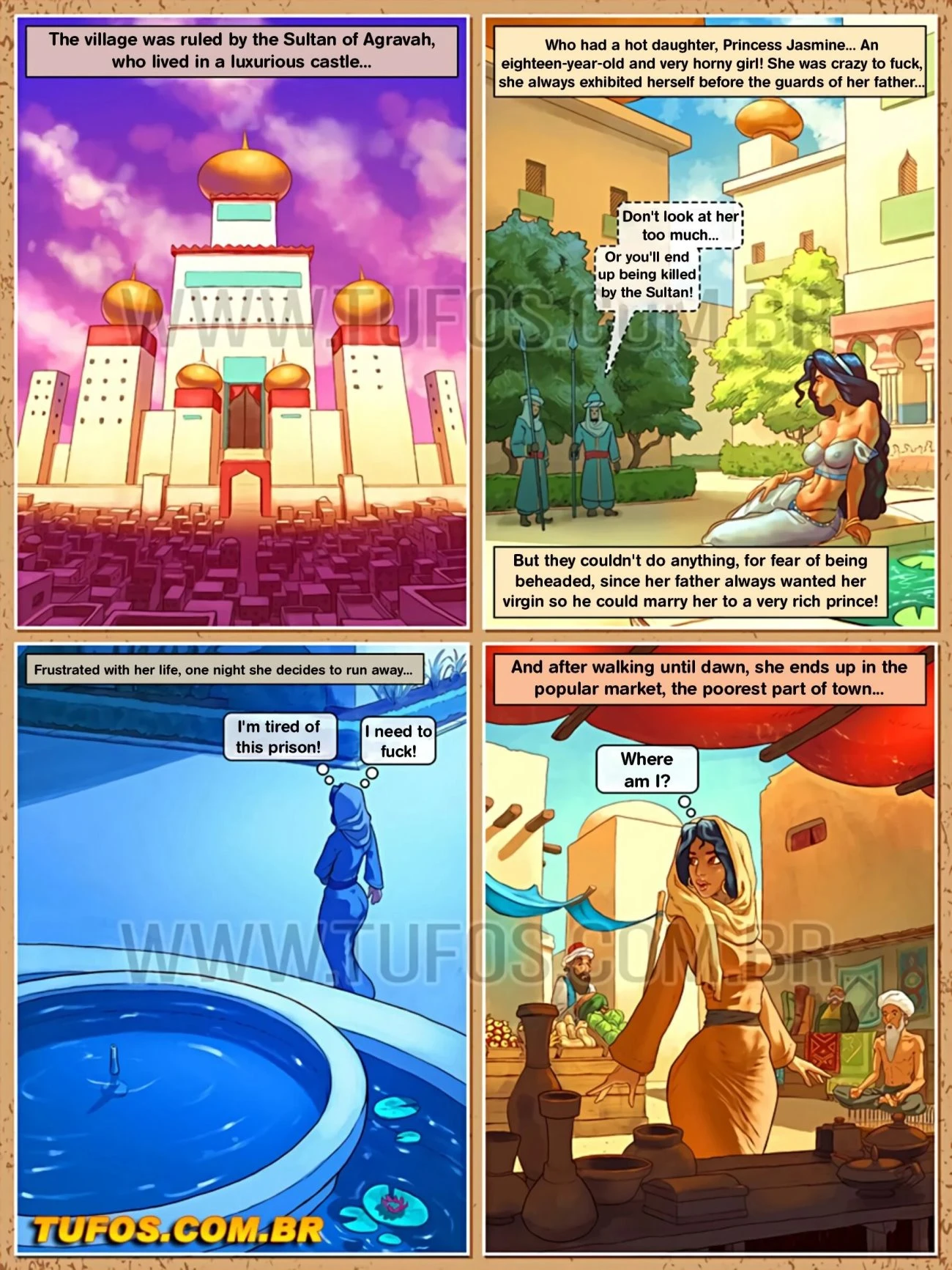 Tales Grandma Doesn’t Tell 7: Aladdin porn comic picture 3