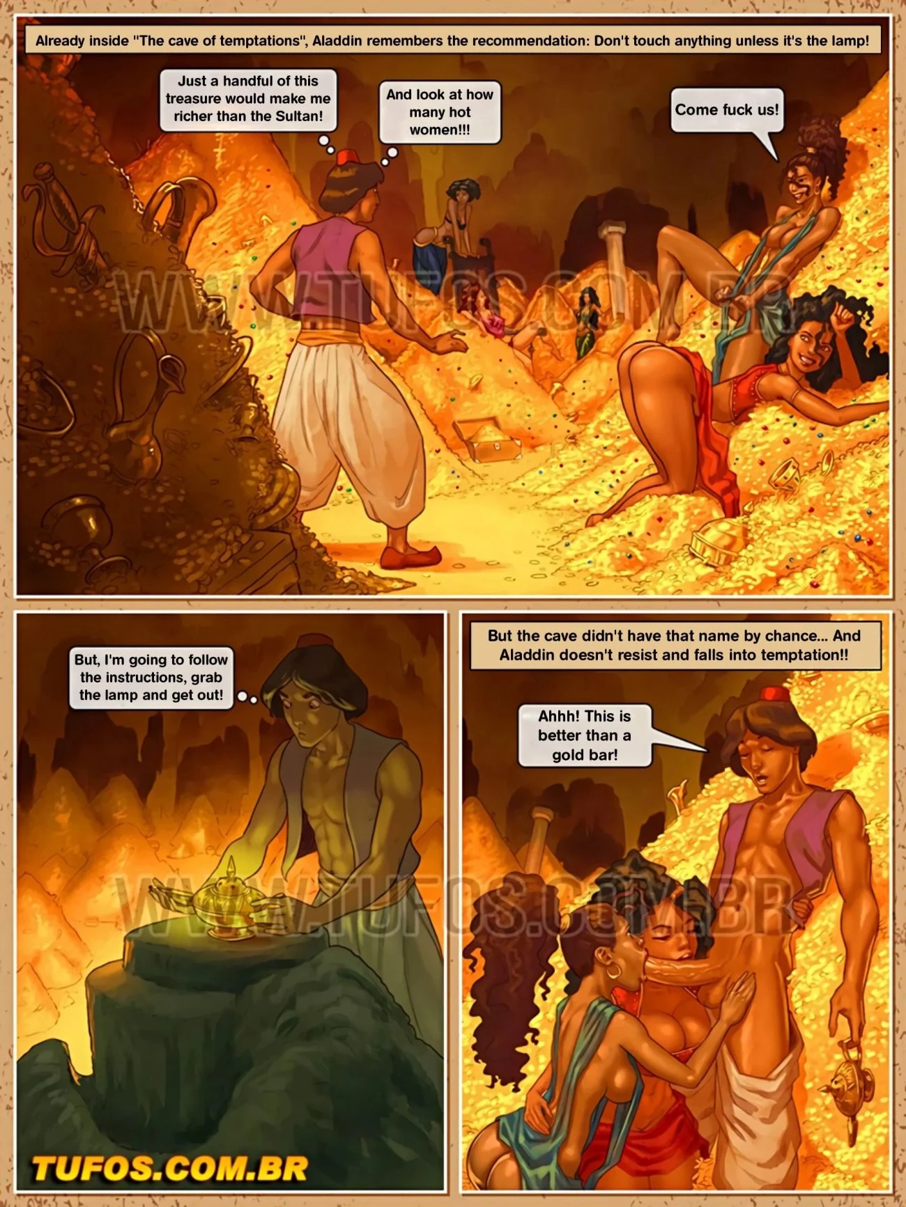 Tales Grandma Doesn’t Tell 7: Aladdin porn comic picture 7