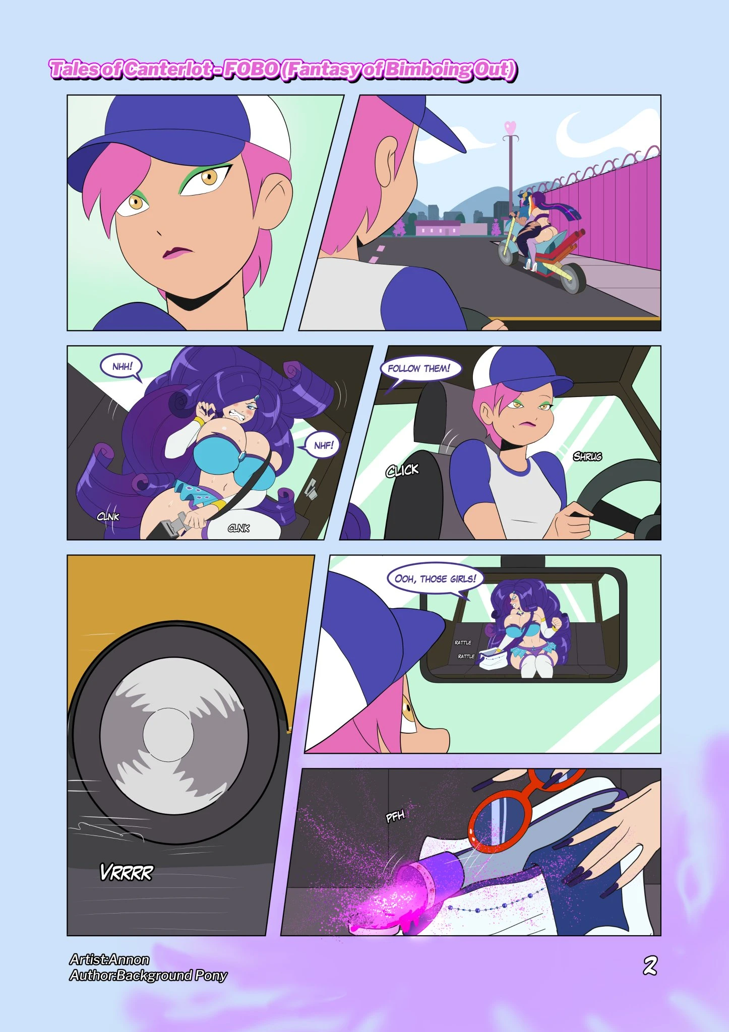 Tales of Canterlot 2. FOBO : Fantasy Of Bimboing Out porn comic picture 2