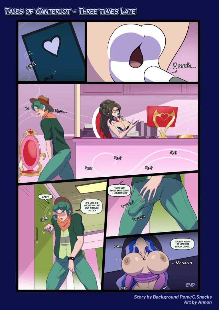 Tales of canterlot - 3 times late porn comic picture 9