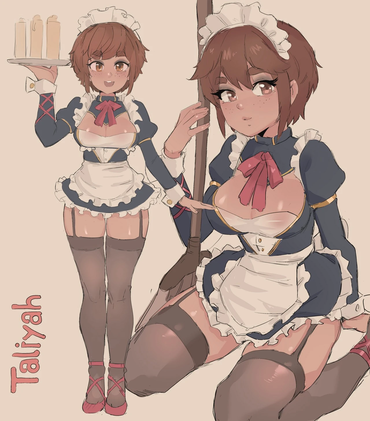 Taliyah maid porn comic picture 1