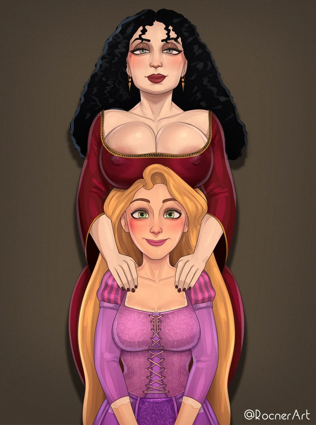 Tangled at the Time porn comic picture 1