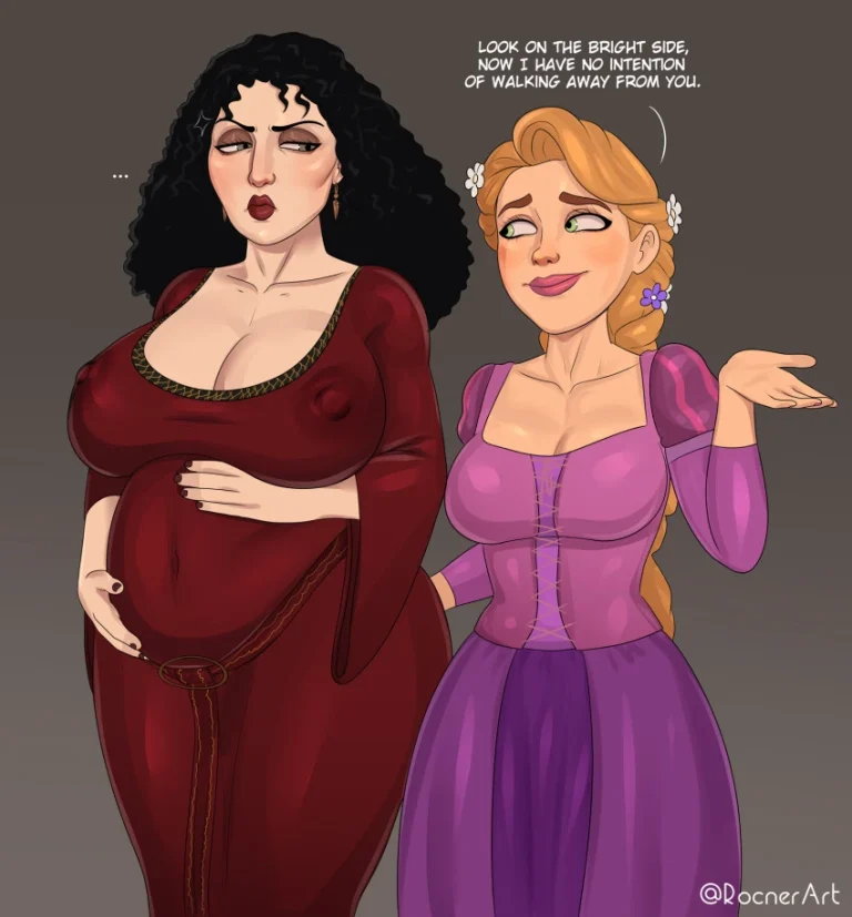 Tangled at the Time porn comic picture 9