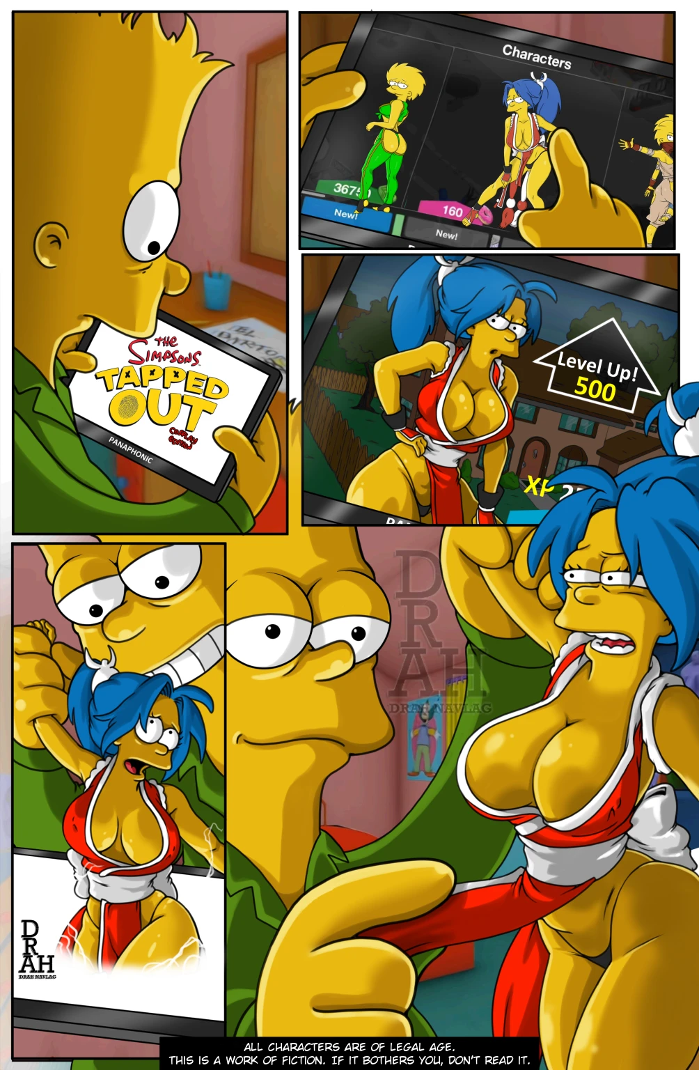 Tapped Out porn comic picture 2