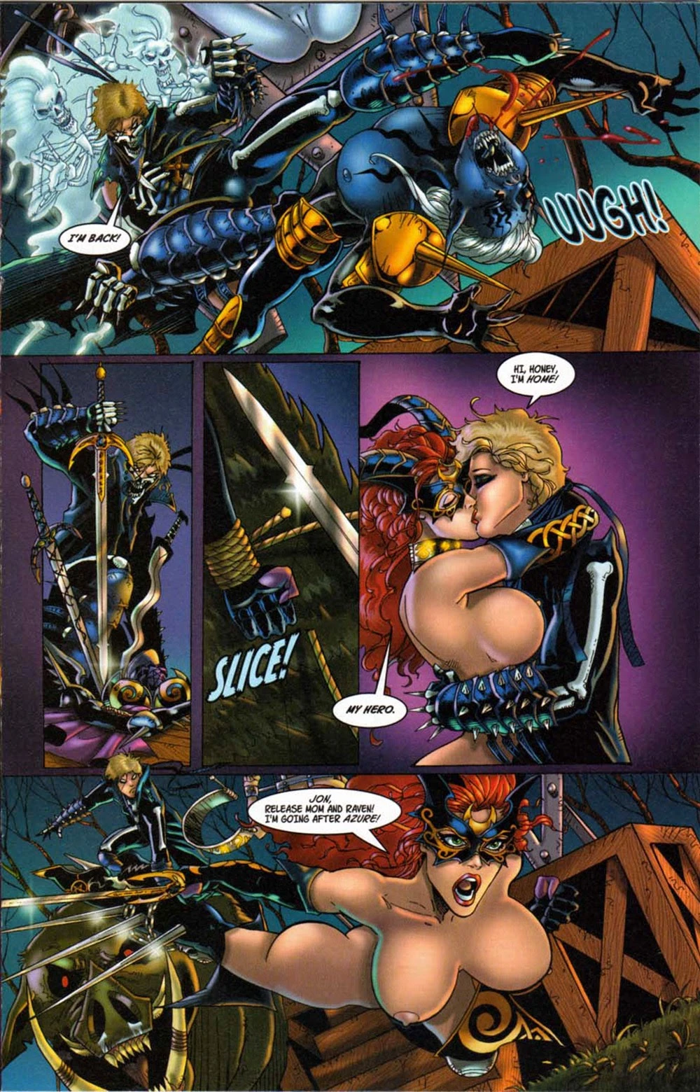 Tarot Witch Of The Black Rose part 2 porn comic picture 196