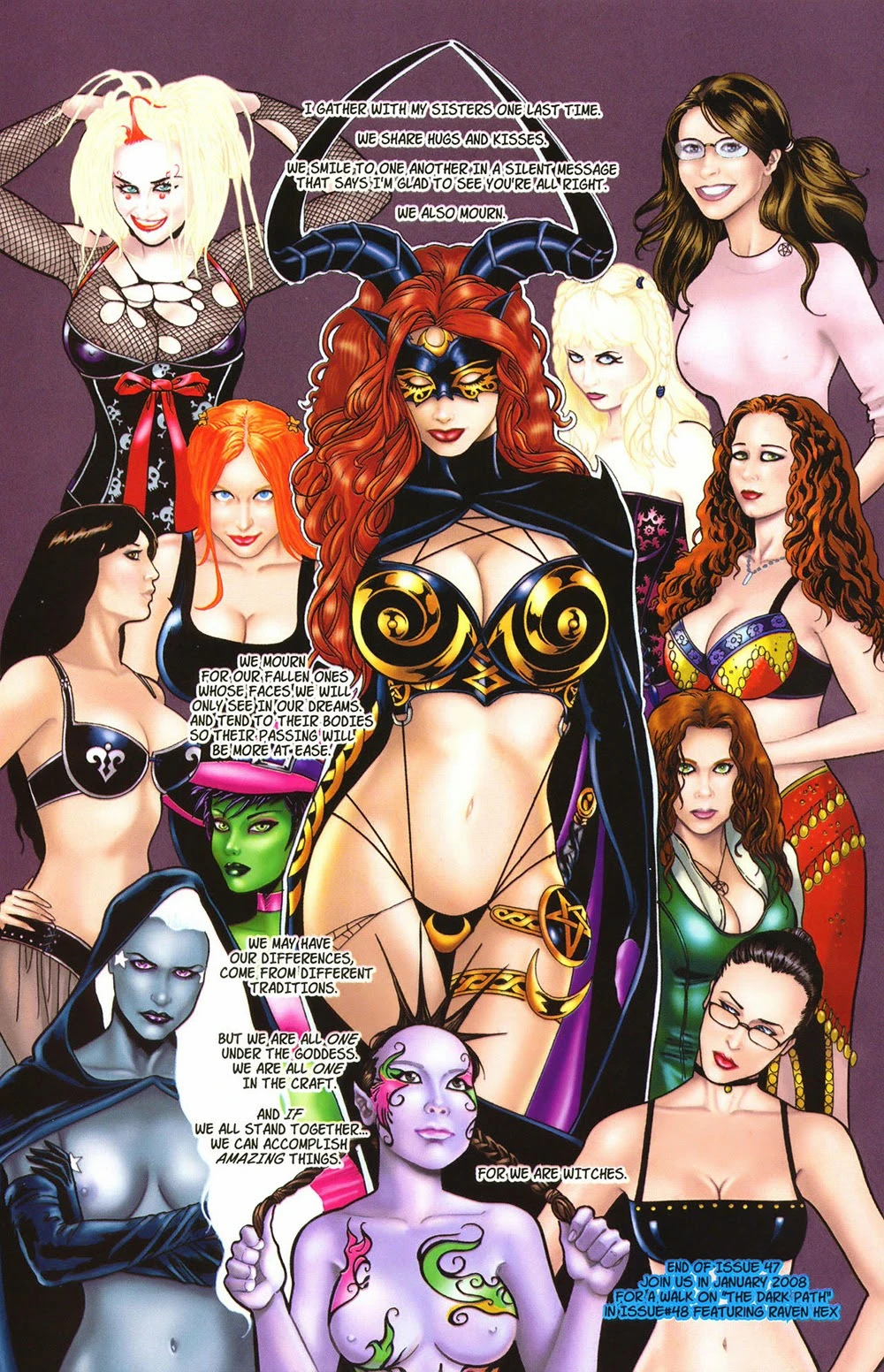 Tarot Witch Of The Black Rose part 2 porn comic picture 252