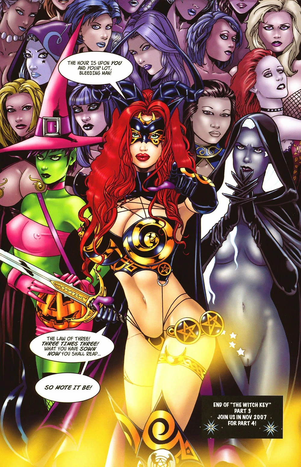 Tarot Witch Of The Black Rose part 2 porn comic picture 258