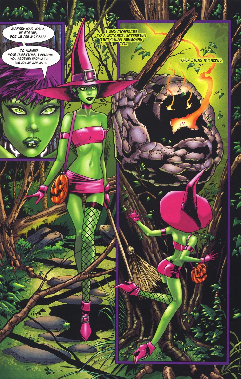 Tarot Witch Of The Black Rose part 2 porn comic picture 42