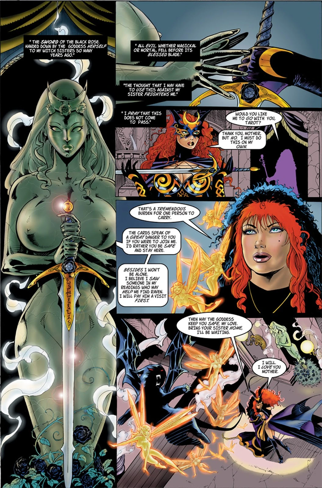 Tarot Witch Of The Black Rose part 2 porn comic picture 440
