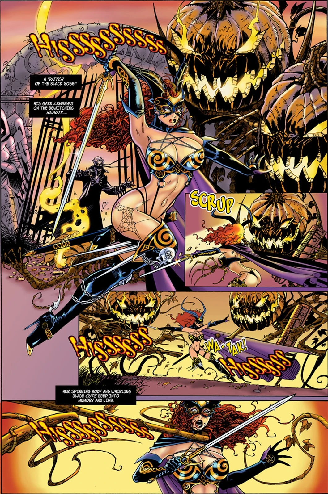 Tarot Witch Of The Black Rose part 2 porn comic picture 443