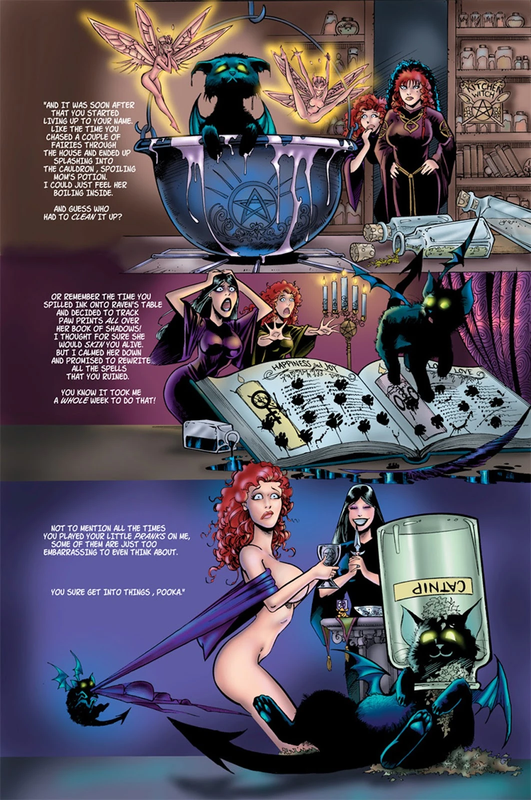 Tarot Witch Of The Black Rose part 2 porn comic picture 78