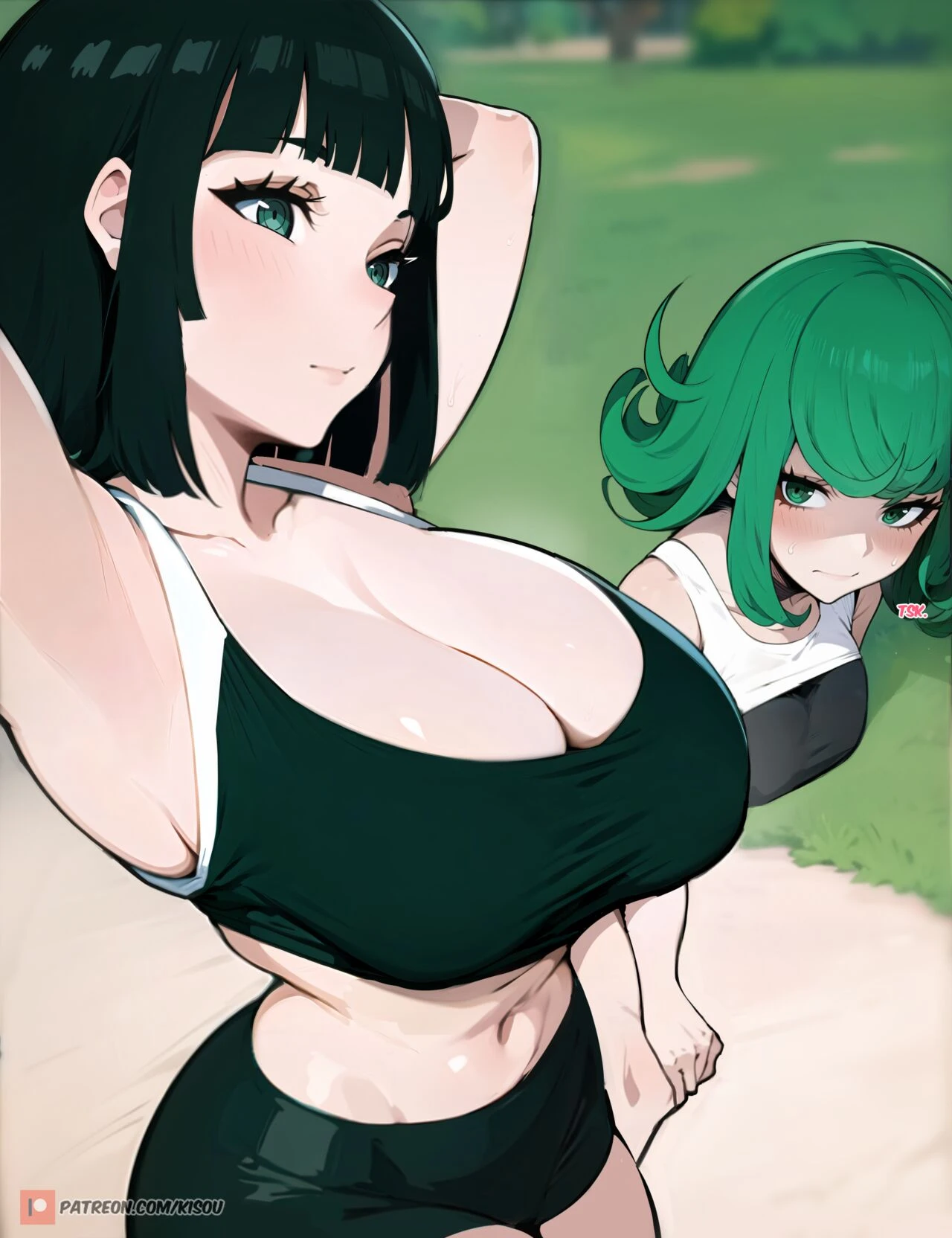 Tatsumaki and Fubuki porn comic picture 14