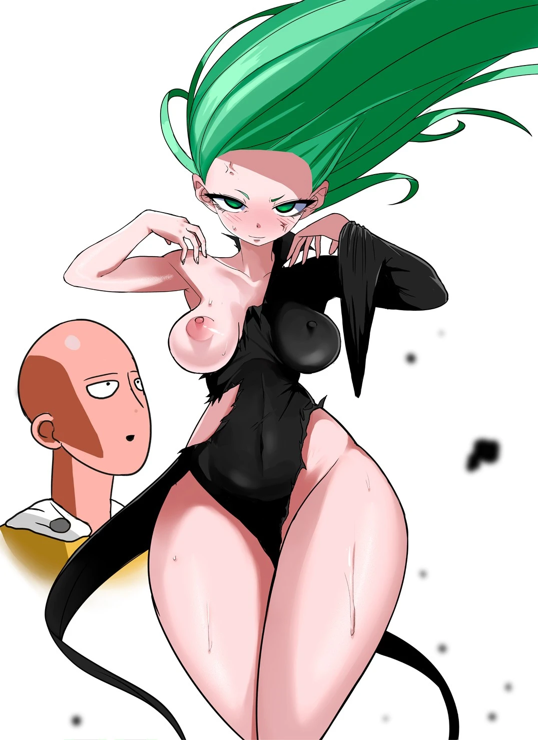 Tatsumaki and Saitama porn comic picture 4