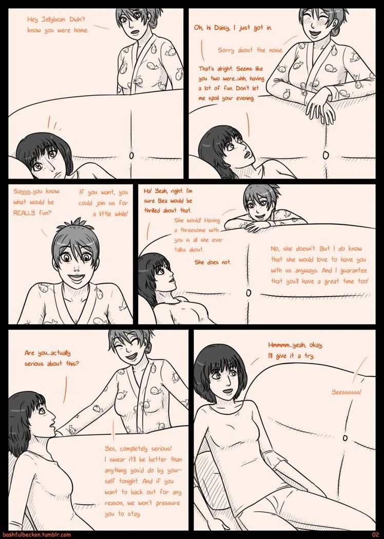 Tea With Honey porn comic picture 3