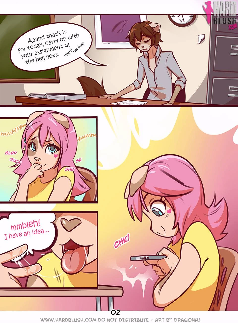 Teacher's Bad Pet porn comic picture 2