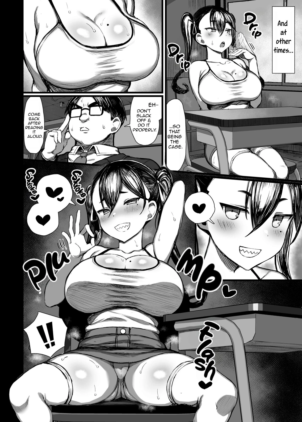 Teaching this slutty busty brat her place! porn comic picture 5