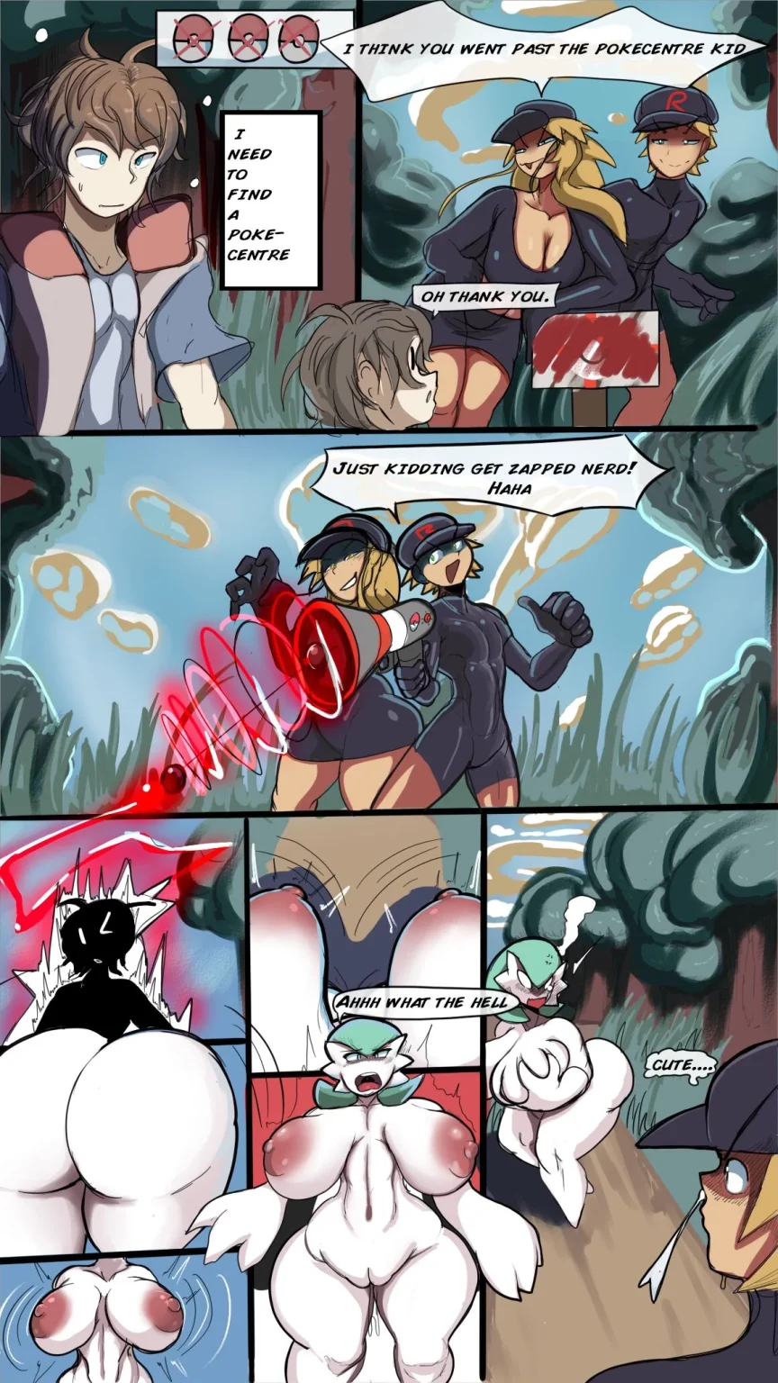 Team rocket's gardevoir indoctrination programme porn comic picture 1