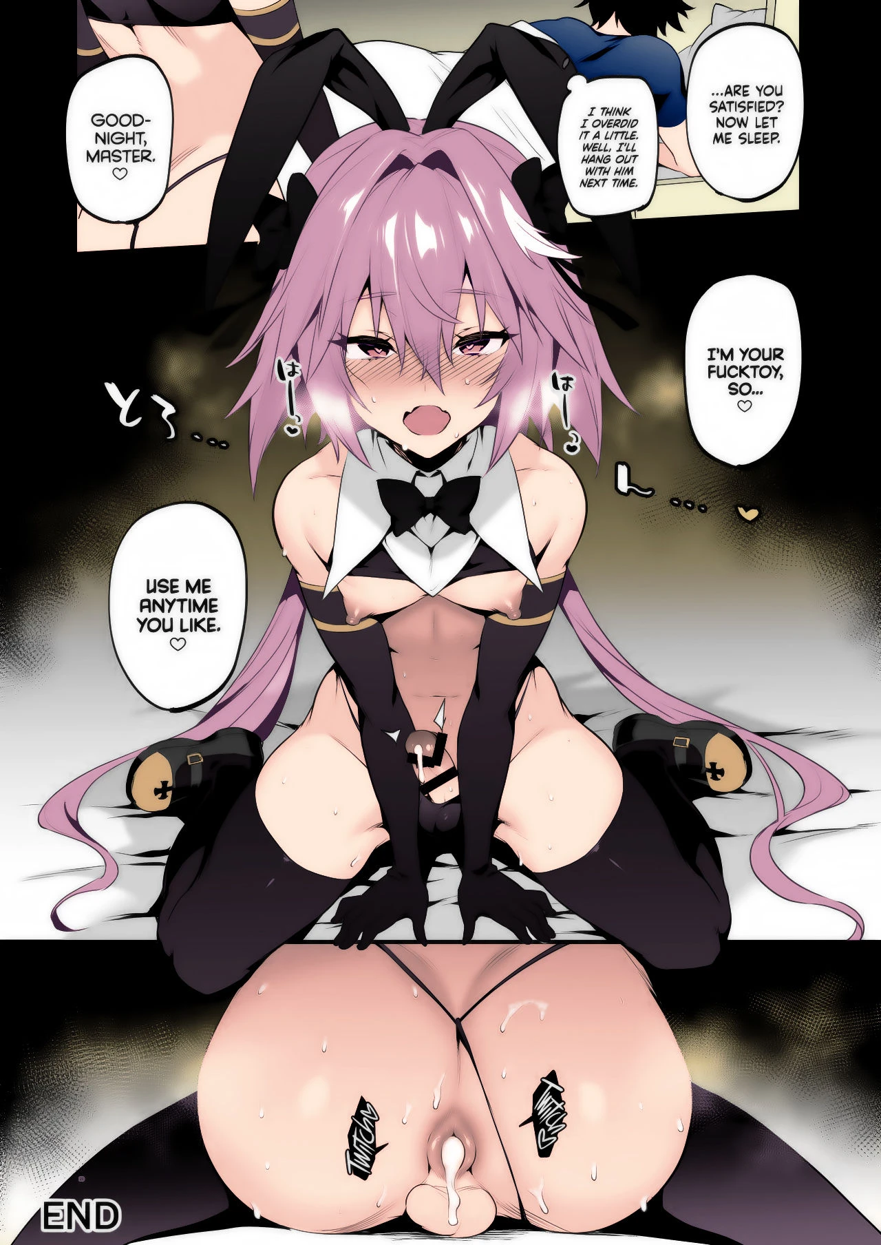 Teasing Astolfo porn comic picture 17