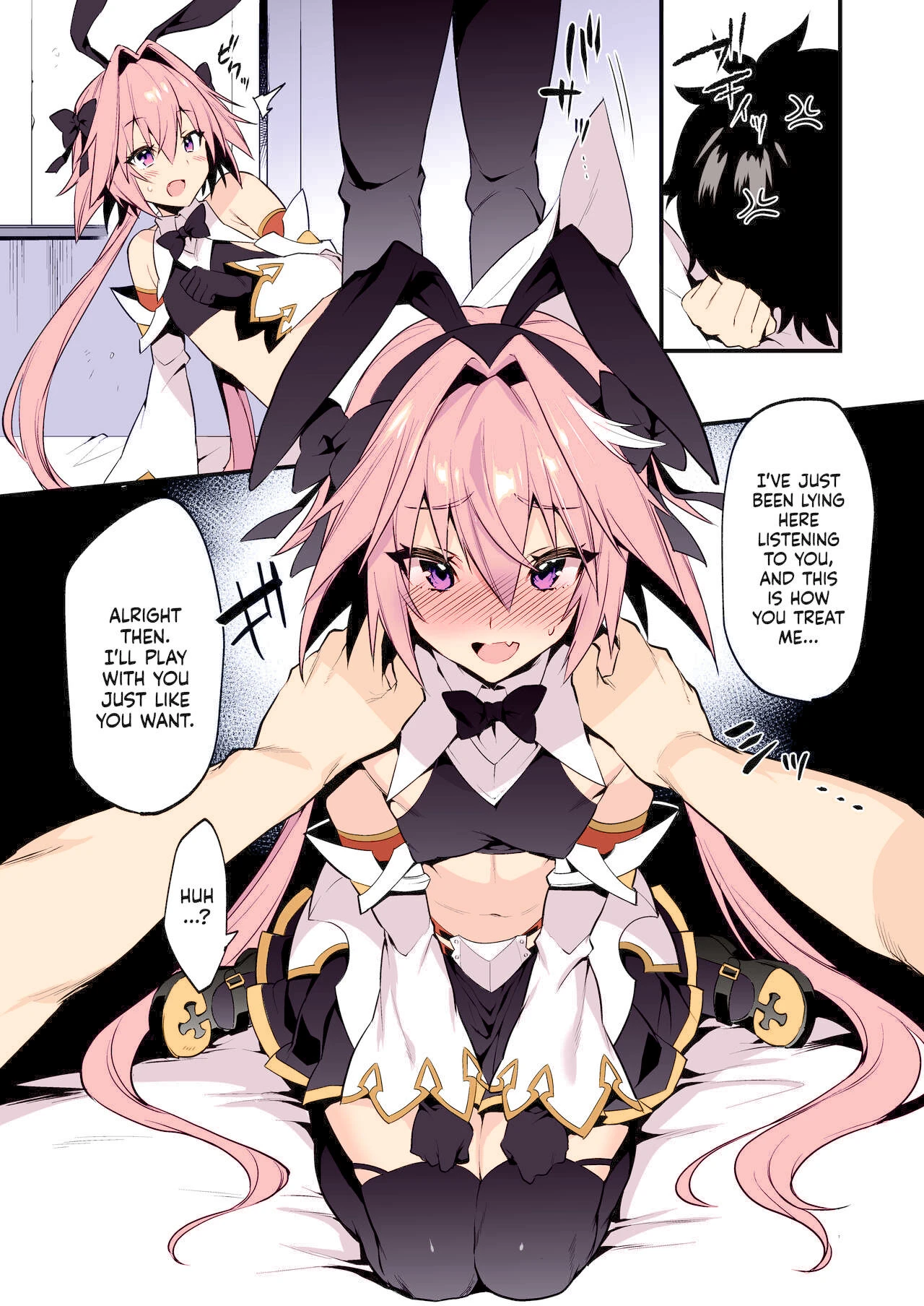 Teasing Astolfo (Uncensored) porn comic picture 6