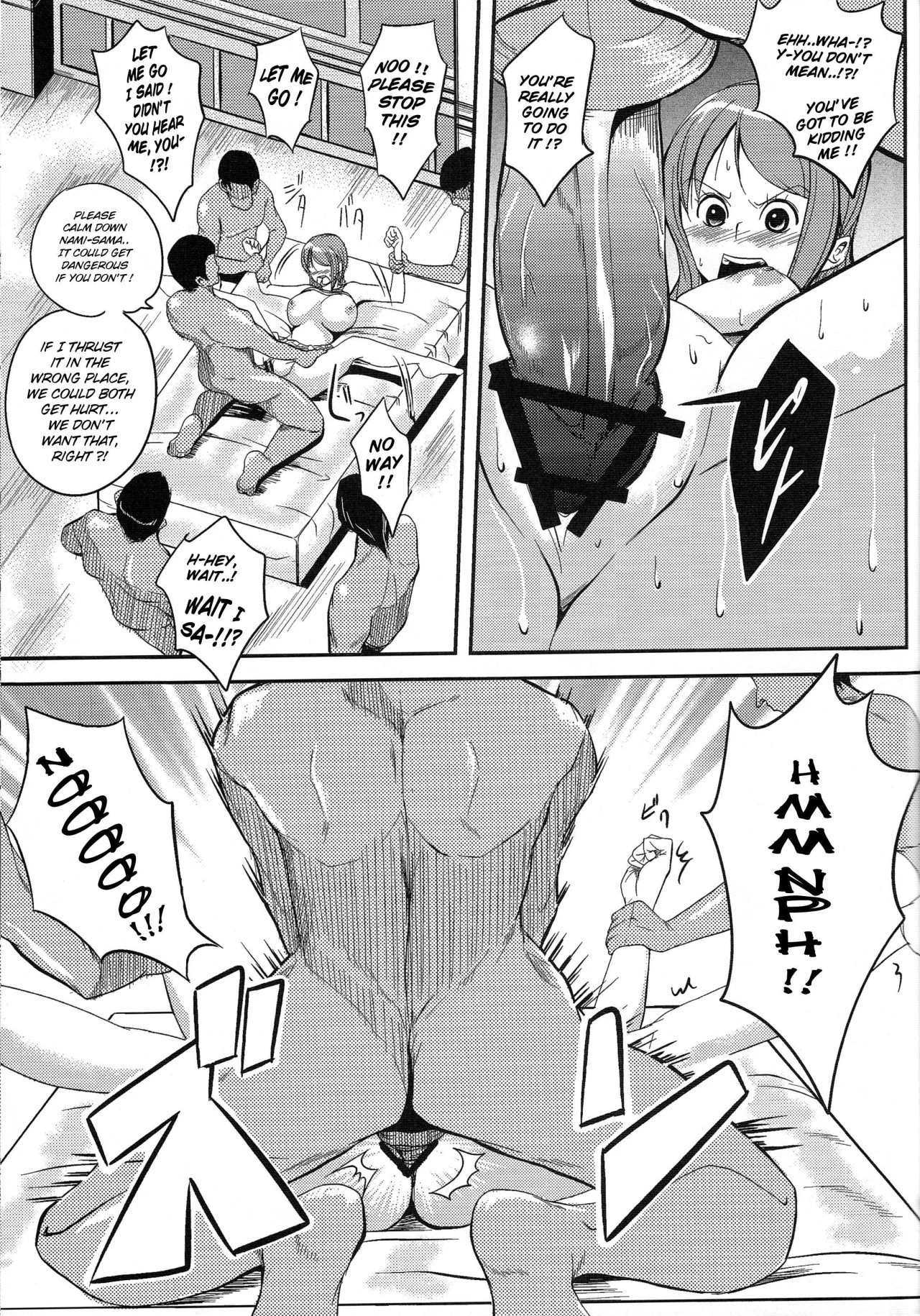 Teasing Nami porn comic picture 11
