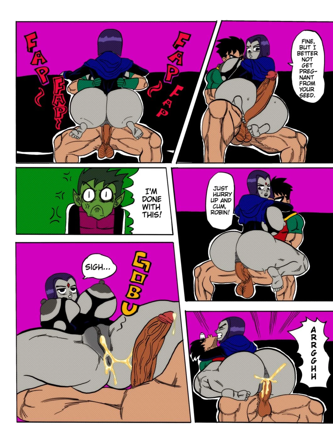 Teen Titans go! SEX ! porn comic picture 6