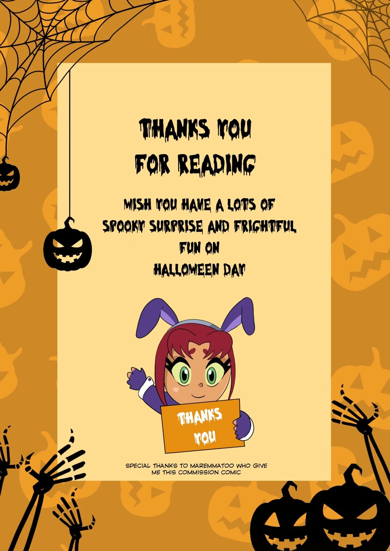 Teen Titans Halloween porn comic picture 21