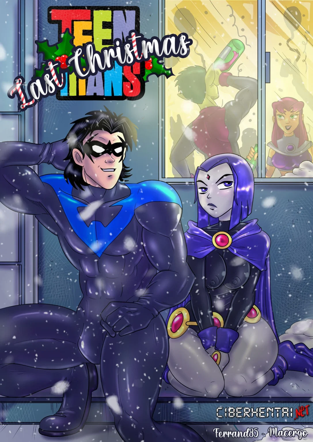 Teen Titans - Last Christmas porn comic picture 1