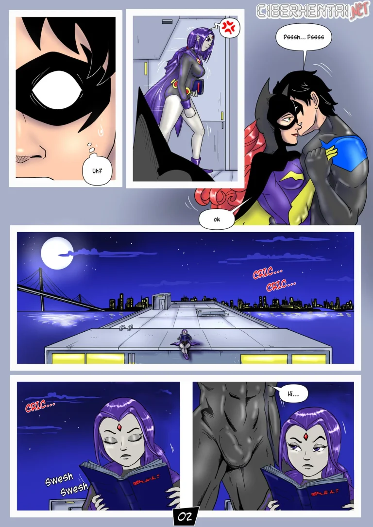 Teen Titans - Last Christmas porn comic picture 3