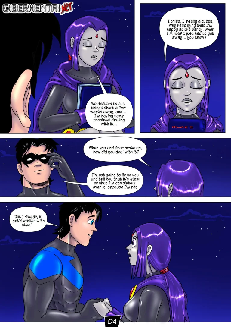 Teen Titans - Last Christmas porn comic picture 5