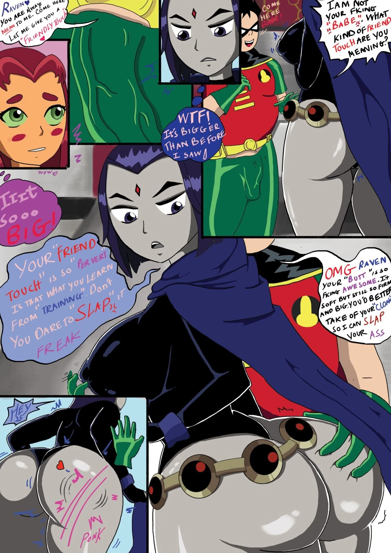 TEENTITANS: ROBIN DESTINY porn comic picture 4