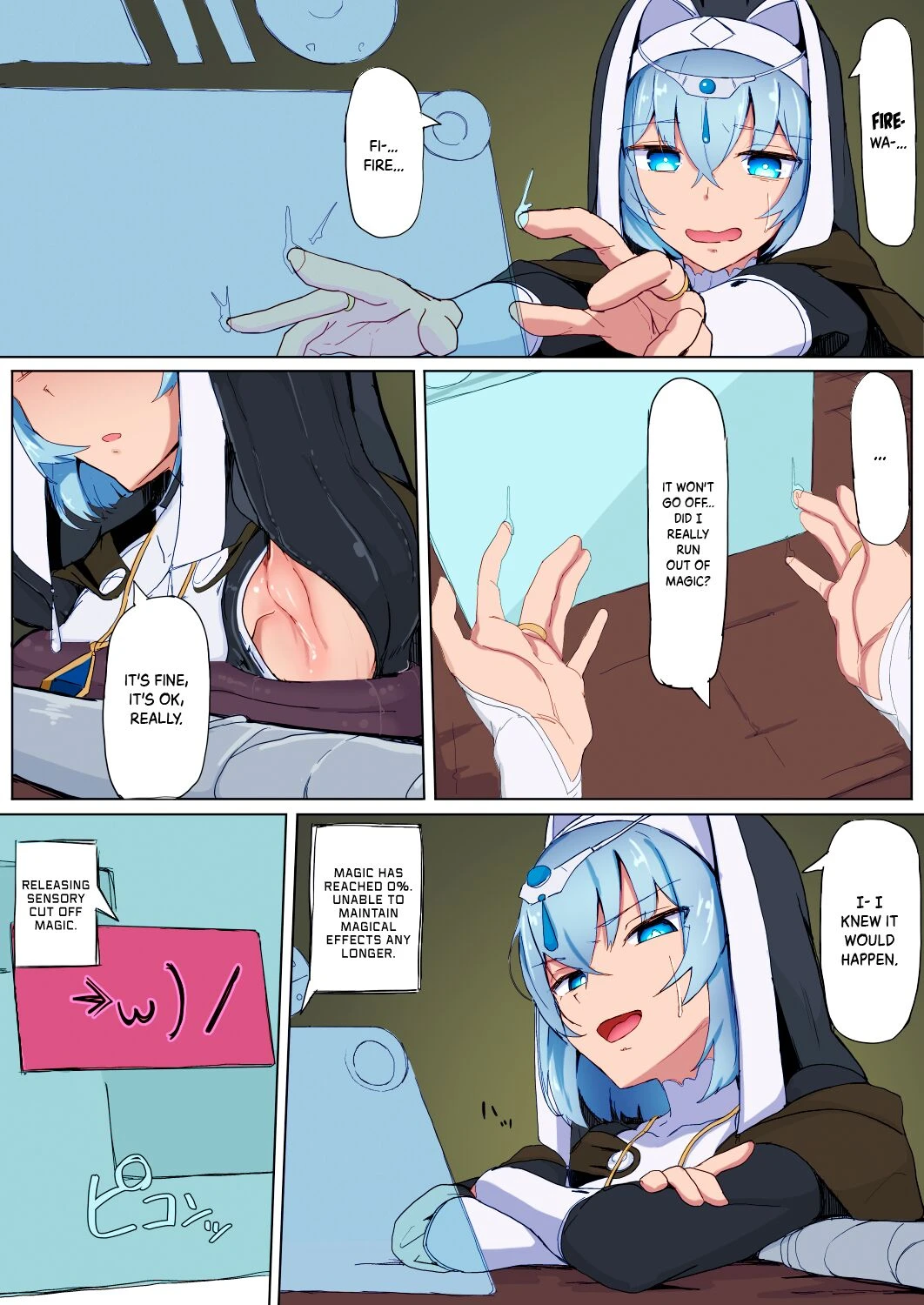 Teikyuu Zako Inma no Shokushu ga Fukai nanode Kankaku Shadan Mahou o Tenkai Shimashita wa!! porn comic picture 28