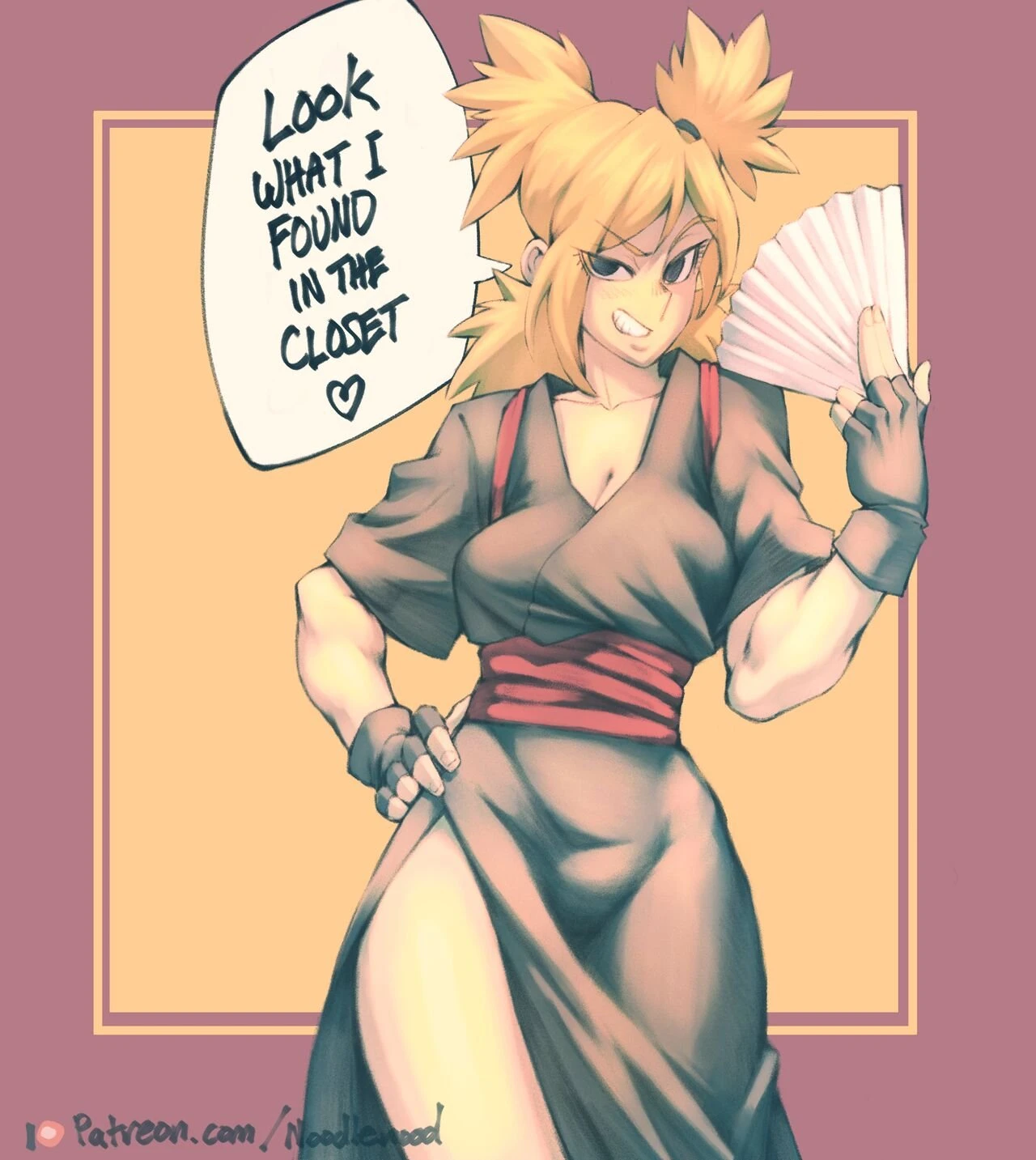 Temari Pinups porn comic picture 1