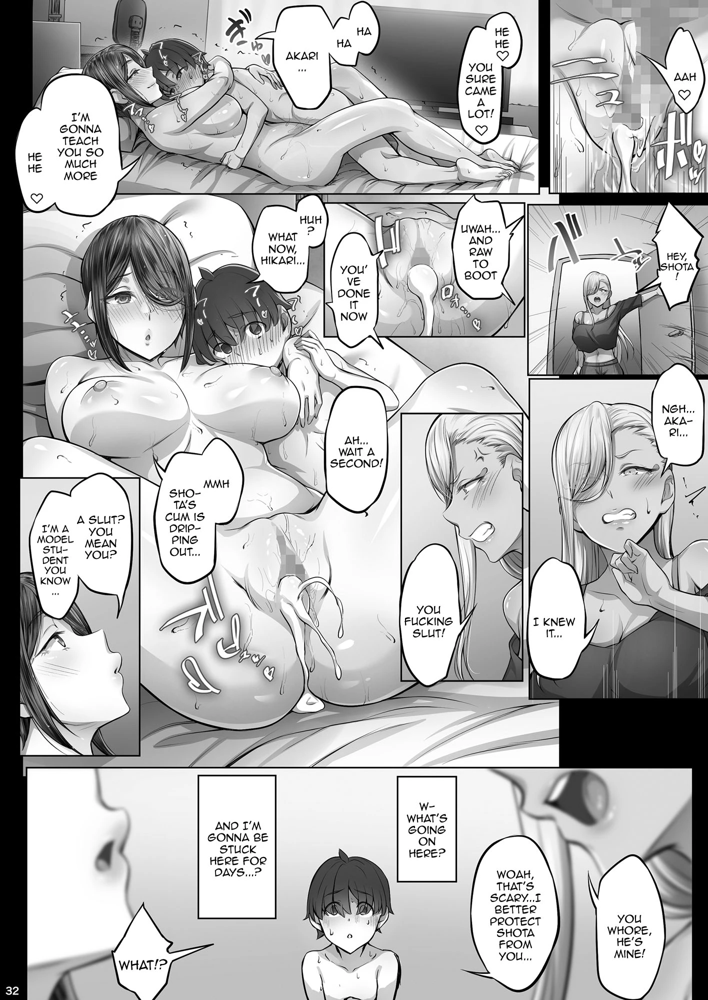 Temptation of the Anegasaki Sisters | Anegasaki Shimai no Yuuwaku C-ori03 porn comic picture 30