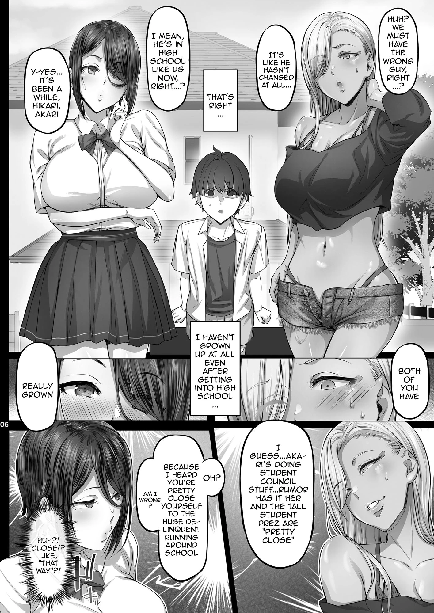 Temptation of the Anegasaki Sisters | Anegasaki Shimai no Yuuwaku C-ori03 porn comic picture 4