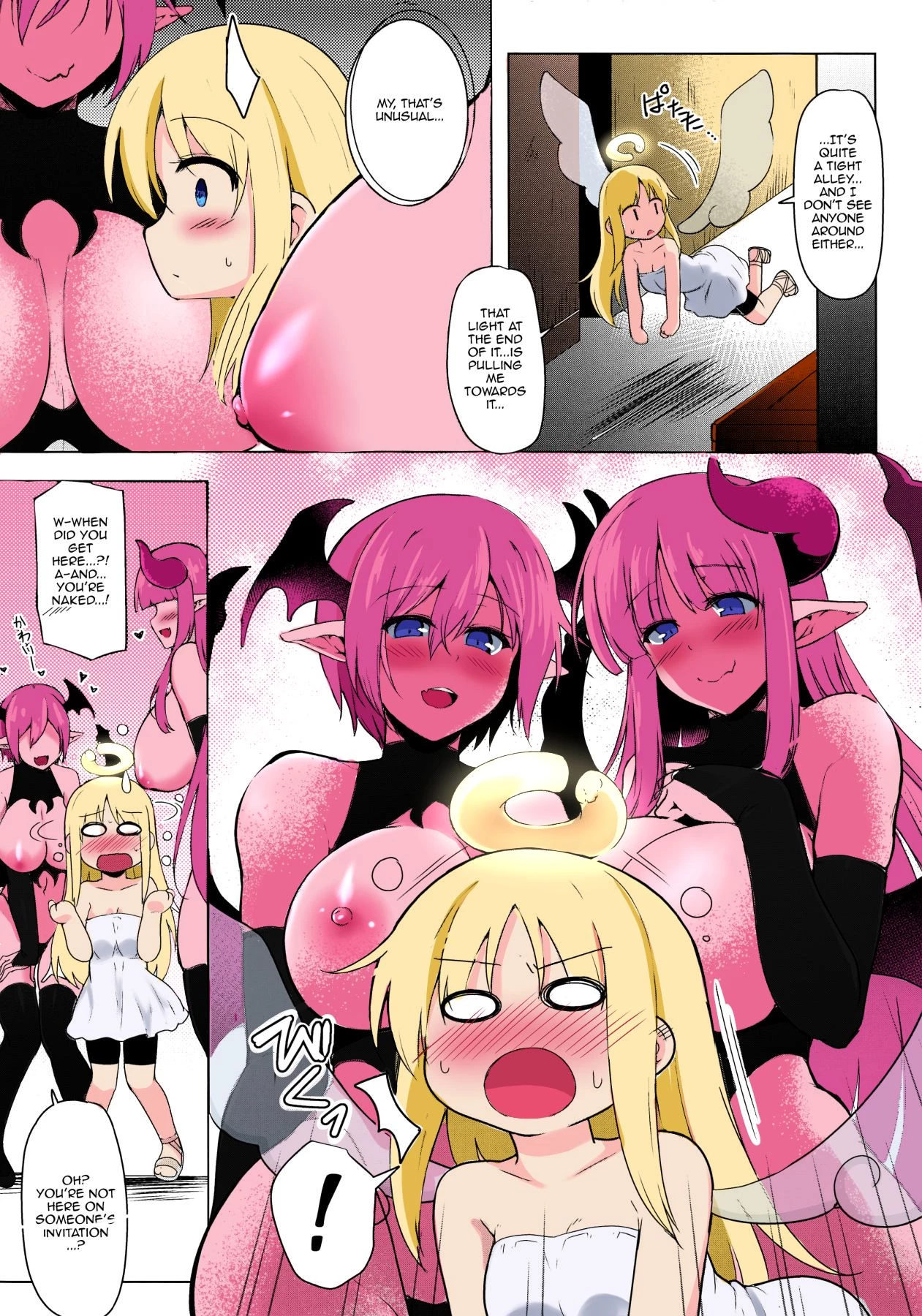 Tenshi-Kun Reviewers | Angel-kun Reviewers (Ishuzoku Reviewers) porn comic picture 3