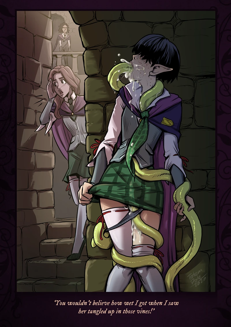 Tentacle Academy porn comic picture 6