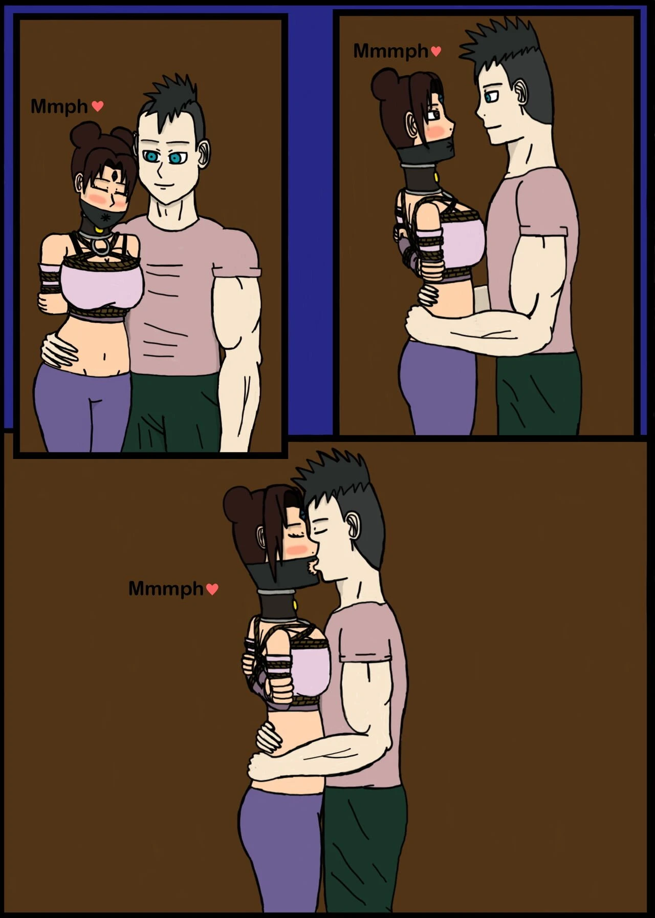 Tenten´s special training porn comic picture 9