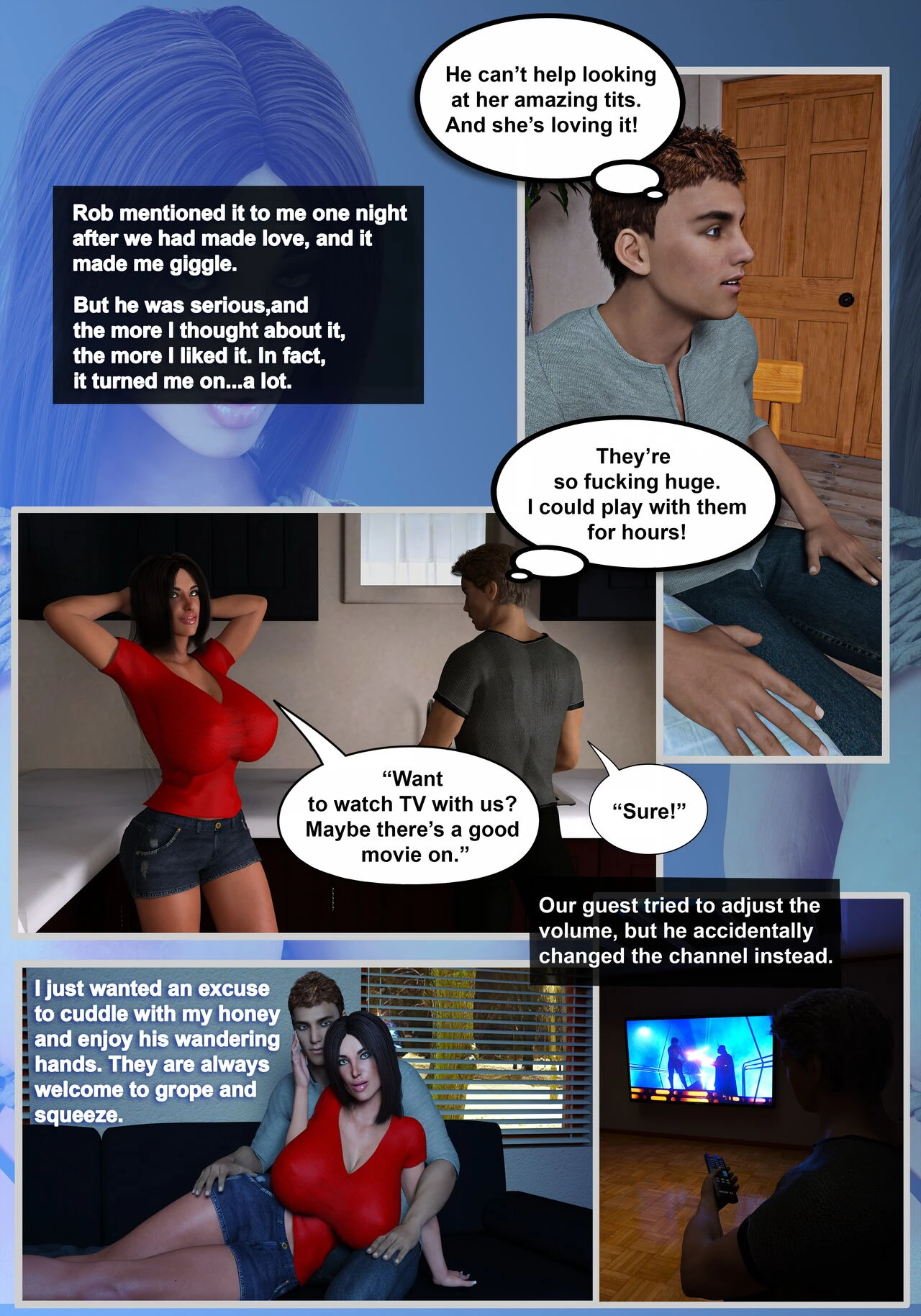 Teri - Tied up & devoured porn comic picture 3