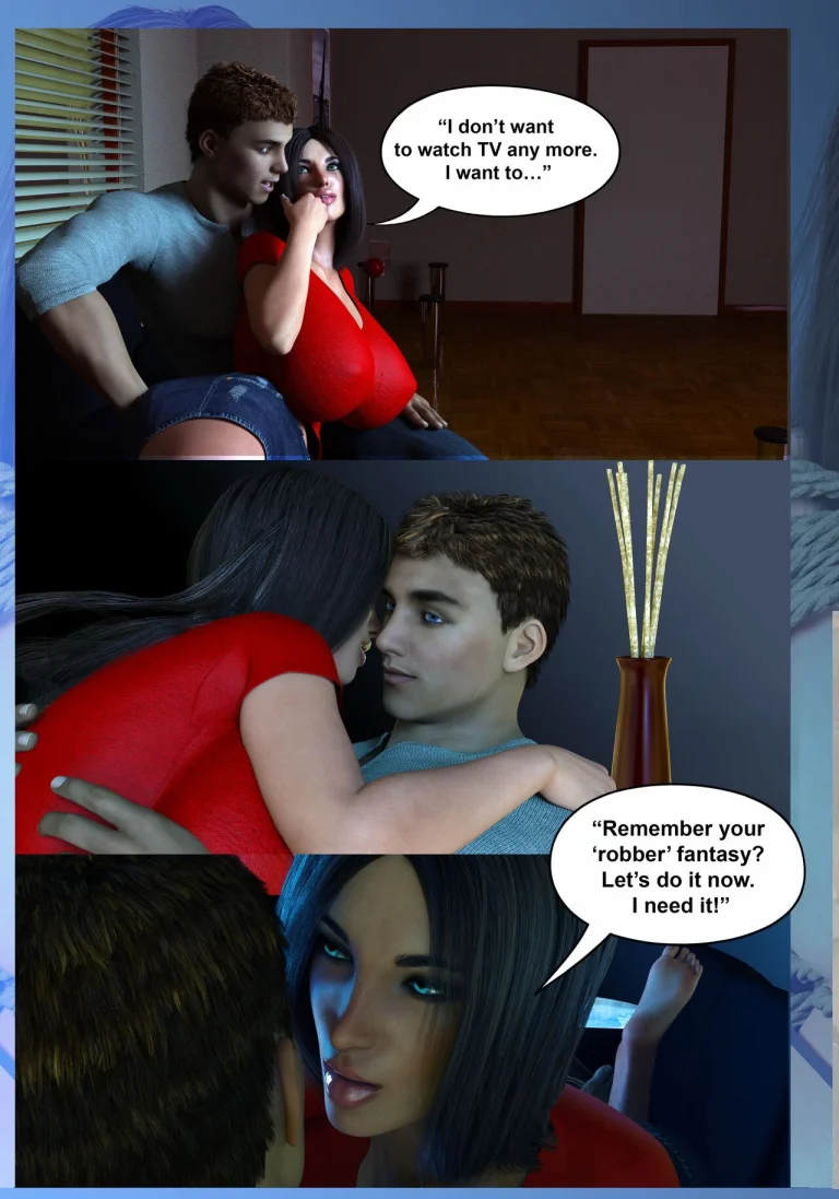 Teri - Tied up & devoured porn comic picture 5