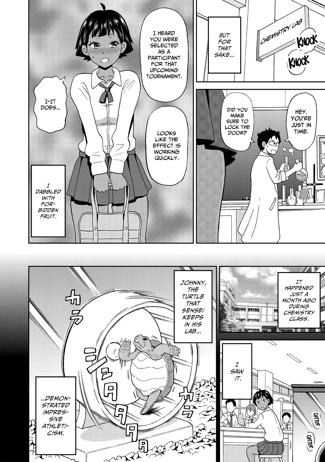 Test Subject Miss A | Hikentai A Ko porn comic picture 2