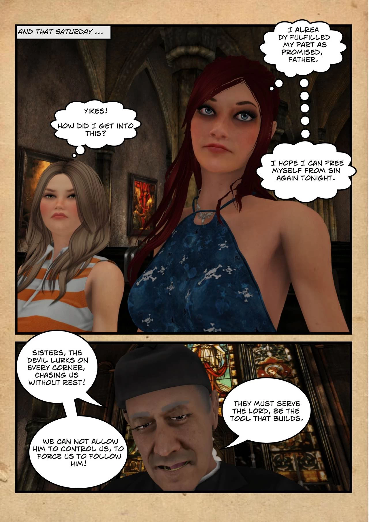 Testing the Faith porn comic picture 16