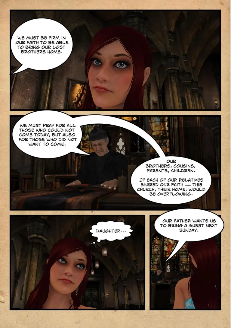 Testing the Faith porn comic picture 2