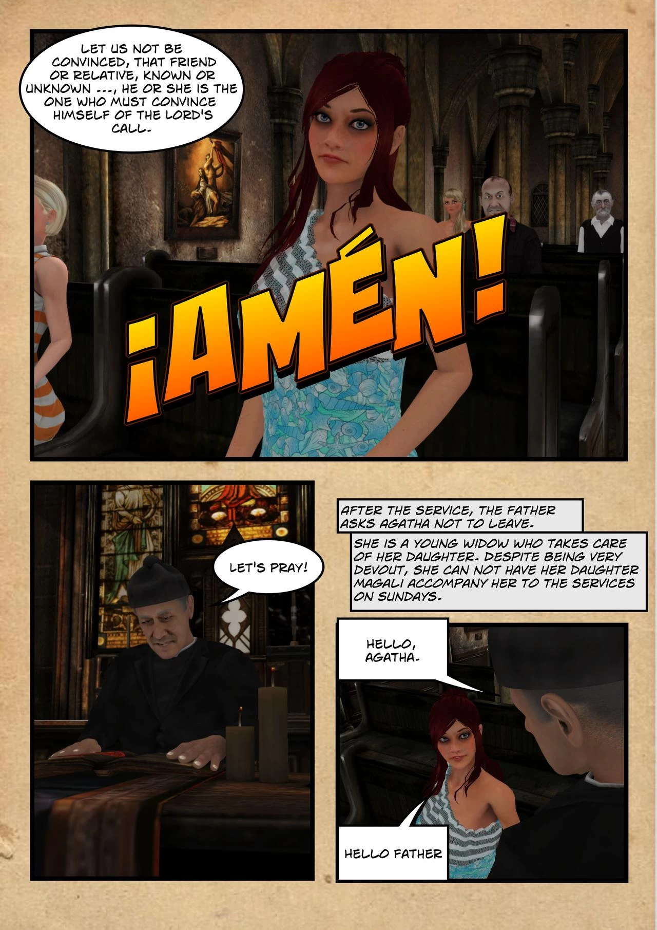 Testing the Faith porn comic picture 3