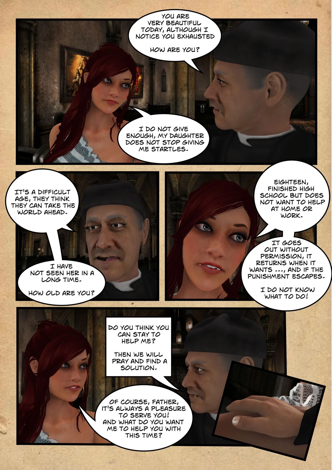 Testing the Faith porn comic picture 4