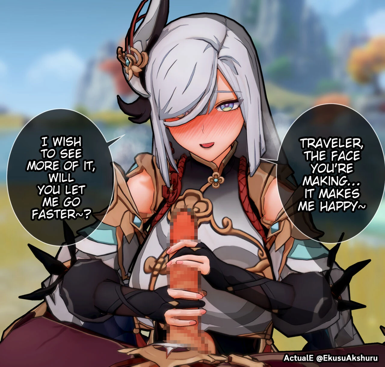 Teyvat Girls Tekoki~ porn comic picture 16